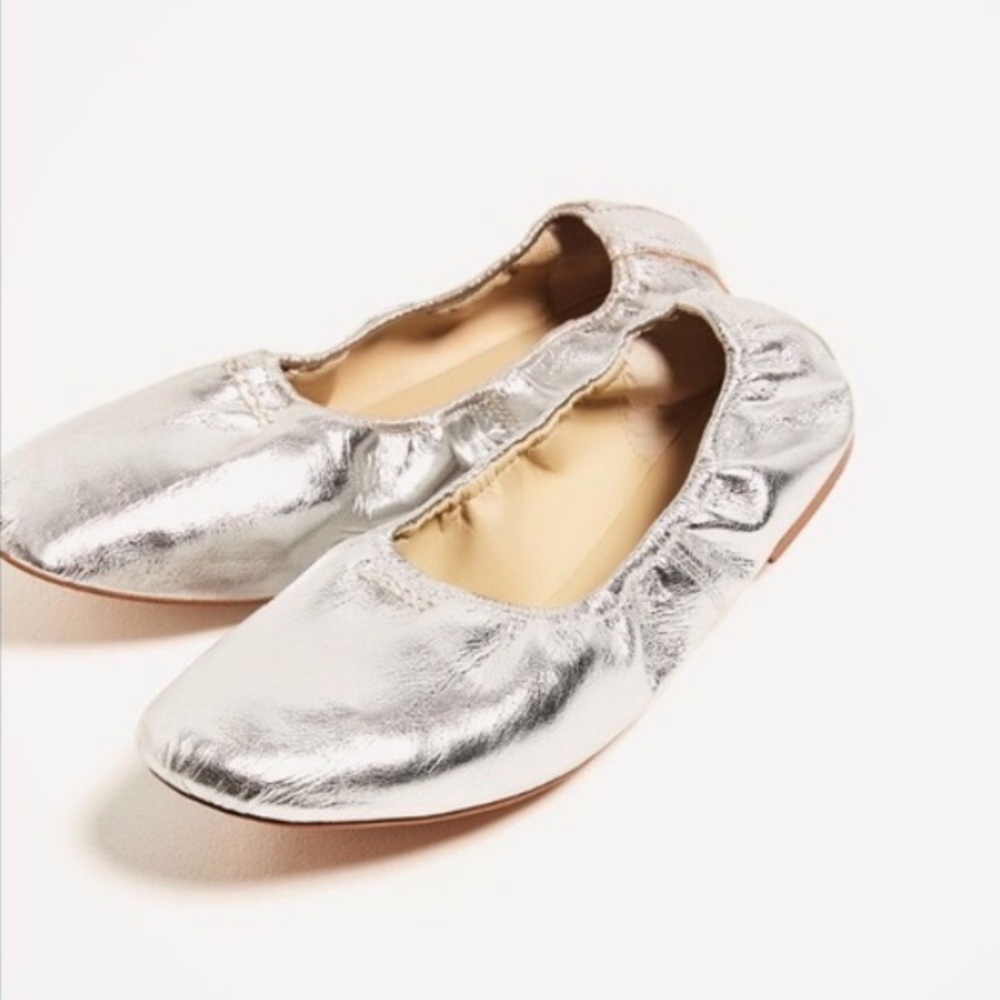zara ballet flats